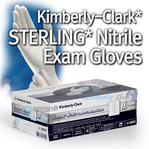 KC300 STERLING* NITRILE Exam  Glove [200매/카톤]